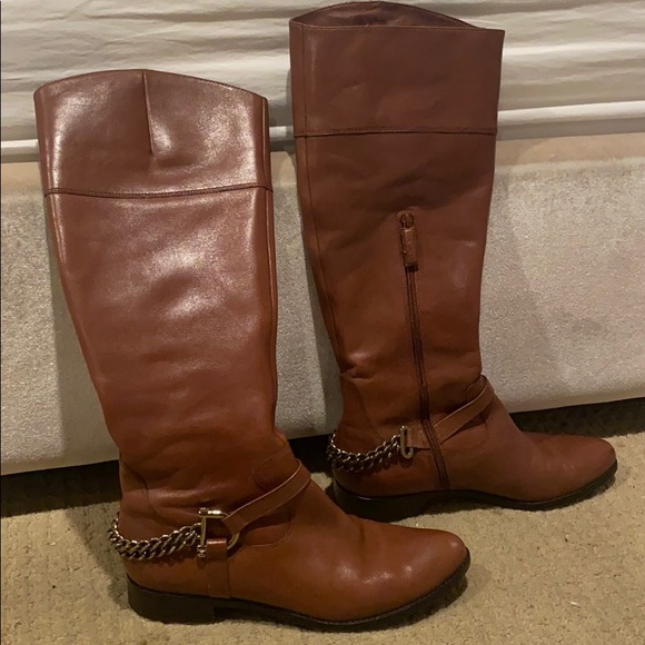 Via Spiga Shoes - Via Spiga brown leather riding boots-Excellent condition. Beautiful boots!